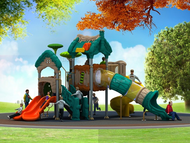 New Children Outdoor Play Structure